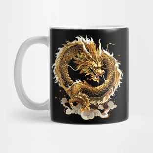 gold dragon Mug